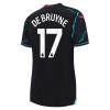 Manchester City De Bruyne 17 Kvinde Tredje 2023-24 - Fodboldtrøjer (S/S) Manchester City De Bruyne 17 Kvinde Tredje 2023-24 - Fodboldtrøjer (S/S)